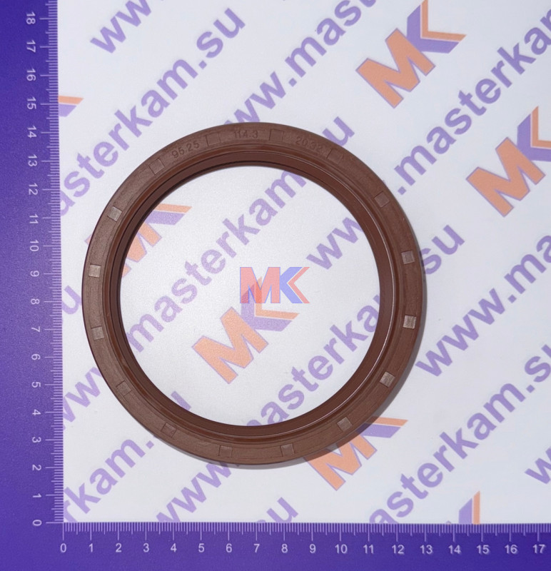 Сальник выходного комплект КПП Китай(95,25х114,3)ЦЕЛЬНЫЙ