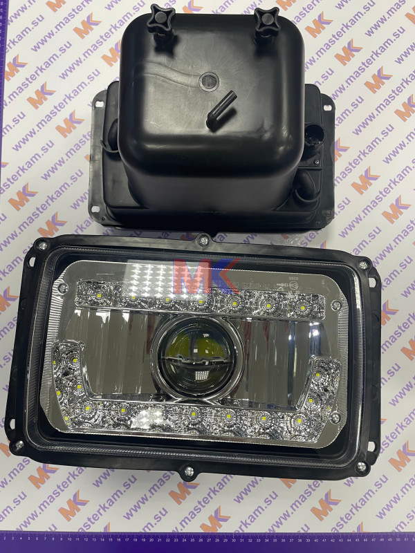 Фара ЕВРОМАЗ,КамАЗ с ДХО LED SUFORCE