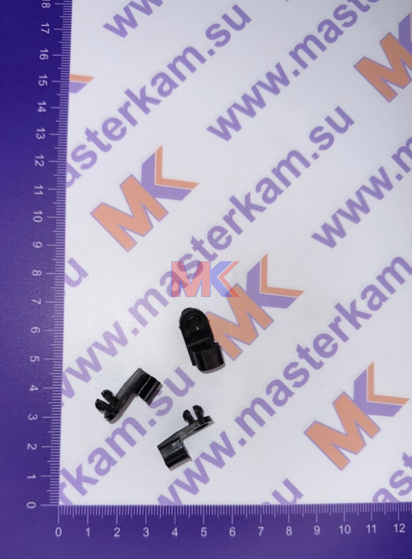 Фиксатор тяги привода замка правый