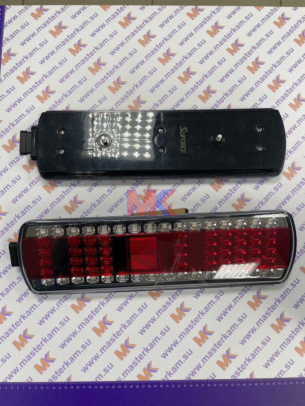 Фонарь задний ЕВРОМАЗ,КамАЗ правый(светодиодный с боковым разъемом) SUFORCE