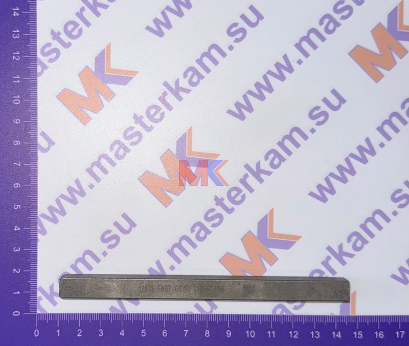 Шпонка квадратная (промежуточного вала) КПП Китай