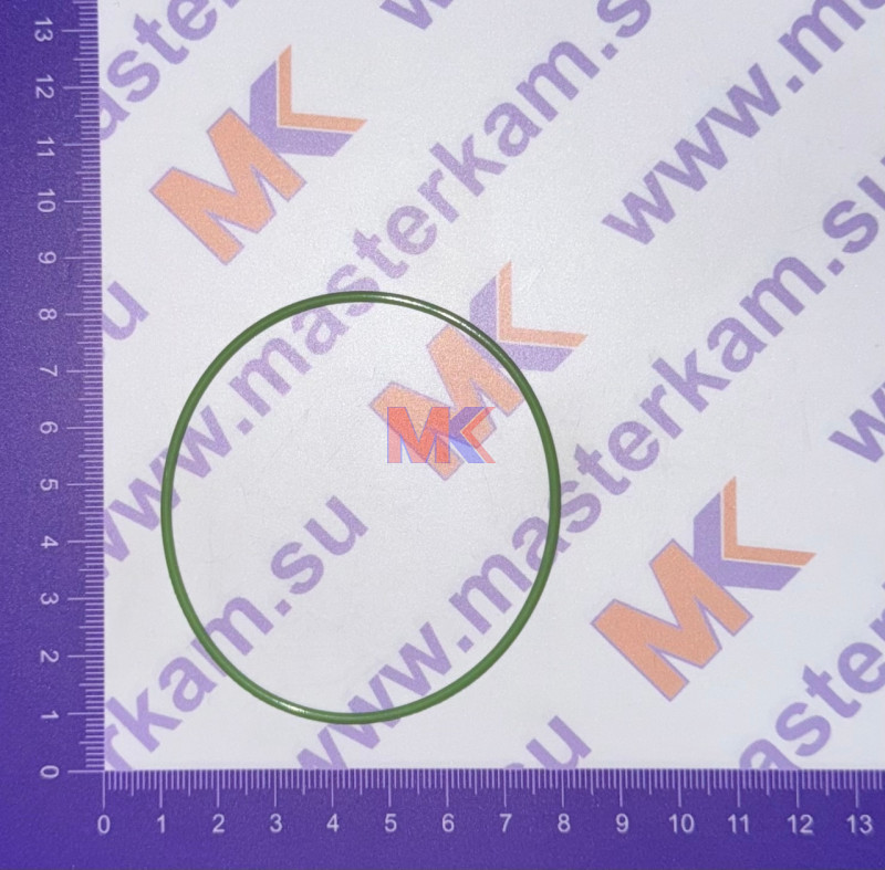 Кольцо упл. втулки коленвала ЯМЗ 650 (силикон)