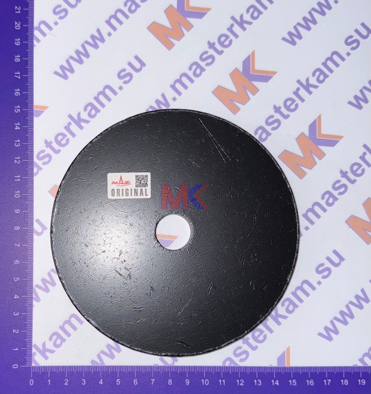 Пластина кронш бок.опоры н/о (шайба); ф20х144х6мм